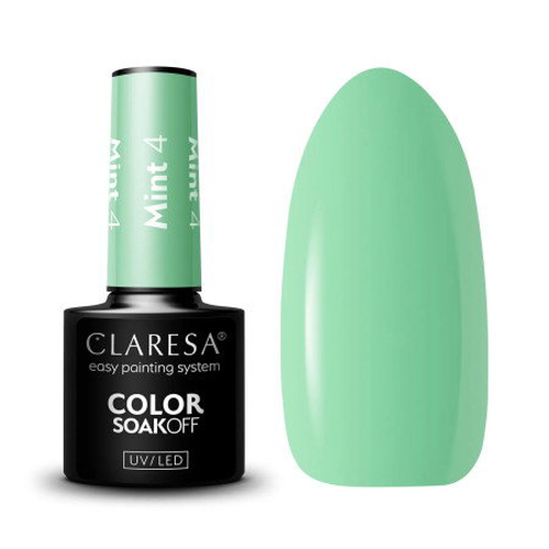 Gel lak CLARESA® Mint 4 5ml