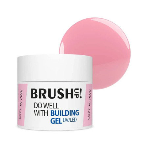 BRUSHUP! Stavební gel Cosy v růžové barvě 12 g