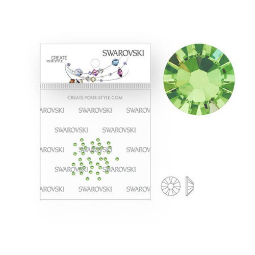 Krystaly Swarovski SS5 Peridot AB - 50 kusů