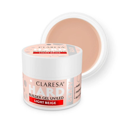 CLARESA HARD&EASY LIGHT BEIGE STRUKTURUJÍCÍ GEL 12g