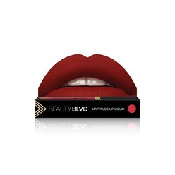 Beauty Boulevard Rtěnka Mattitude Lip Liquid - Damn Fine