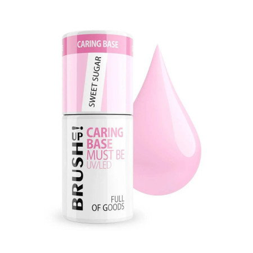 BrushUp! Báze na nehty plná zboží Sweet Sugar 5 g