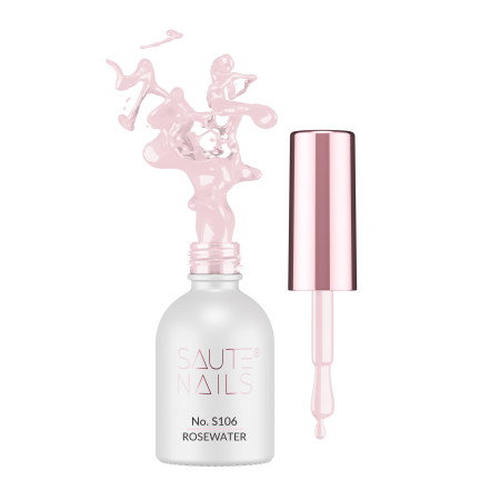 Gelový lak na nehty Saute Nails S106 Rosewater 8ml
