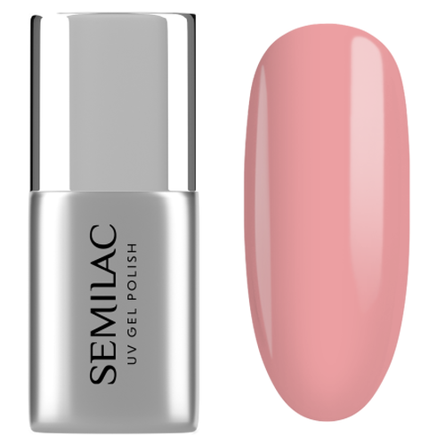 Semilac - gelový lak Fiber base Pink Beige 7ml