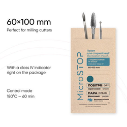 Mikrostop ECO Sterilizační sáčky Prozori 60x100mmin 100ks