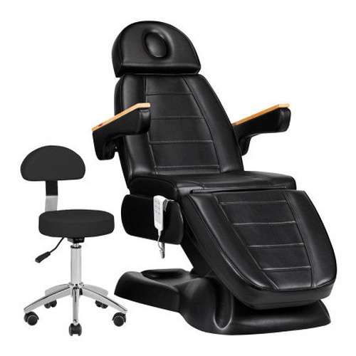 Elektrické kosmetické křeslo SILLON Lux 273b + židle 304 černá