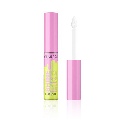 Claresa Shine Like 01 Pineapple – vegánsky olejček na pery s leskom a hydratáciou