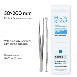 Sterilizační kraftové sáčky Microstop 50x200mm