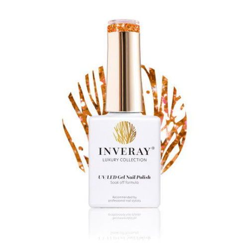Inveray UV/LED Gel lak N°144 AUTUMN FLAME 10ml