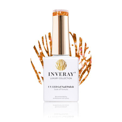 Inveray UV/LED Gel lak N°144 AUTUMN FLAME 10ml