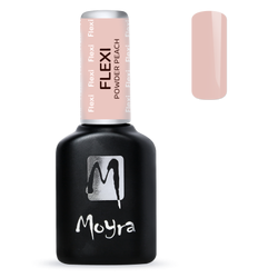 Moyra UV gelový lak Flexi Powder broskvový základ 10ml