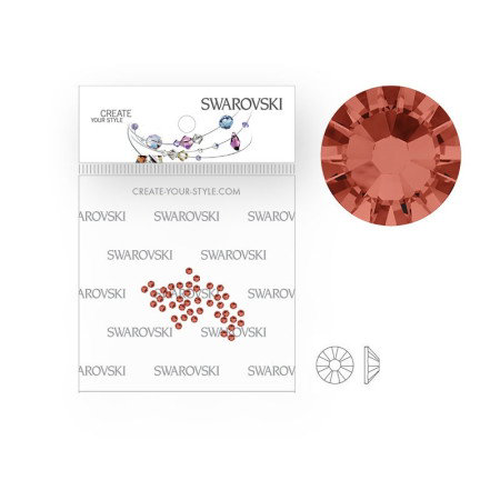 Swarovski crystals SS5 Padparadscha - 50 kusů