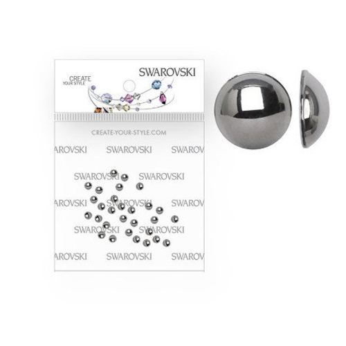 Swarovski perly SS10 Light Chrome - 50 kusů