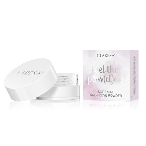 CLARESA Feel The Powder 01 Soft – sypký púder pod oči soft mat