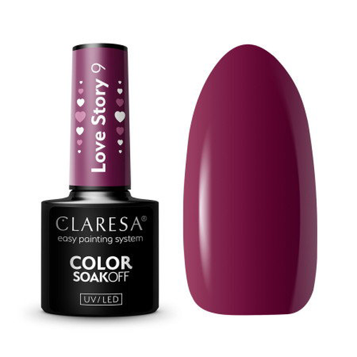 Gel lak CLARESA Love Story 9 5ml