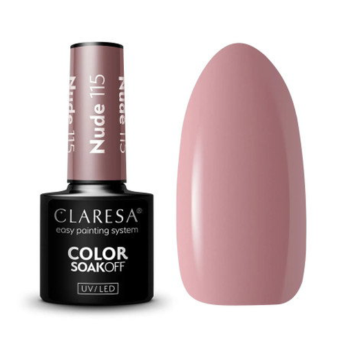 Gel lak CLARESA® Nude 115 5ml