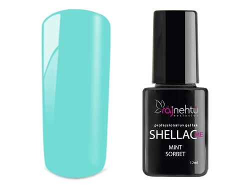 Ráj nehtů UV gel lak Shellac Me 12ml - Mint Sorbet