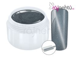 Ráj nehtů Fantasy line Ráj nehtů Barevný UV gel CAT EYE MAGNET - Silver 5 ml