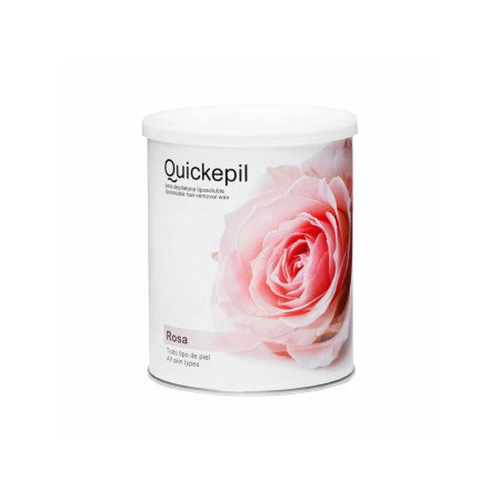 Quickepil vosk na odstranění chloupků v plechovce růže 800 ml