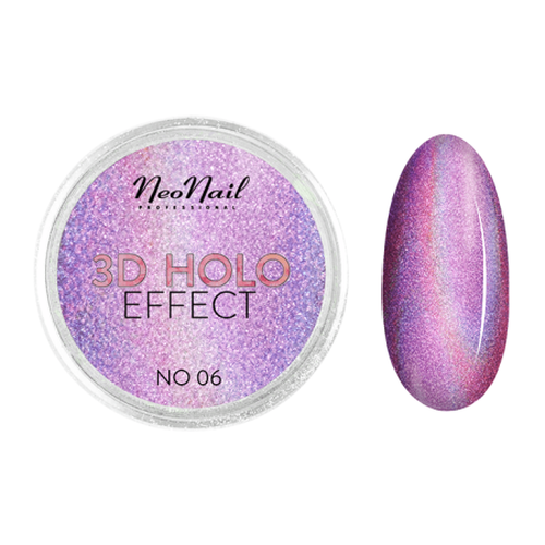 3D HOLO pigmentových PRÁŠEK NEONAIL® 06