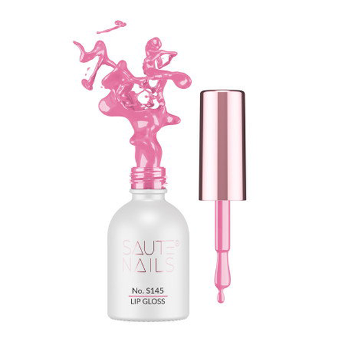 Gelový lak na nehty Saute Nails S145 Lesk na rty 8ml