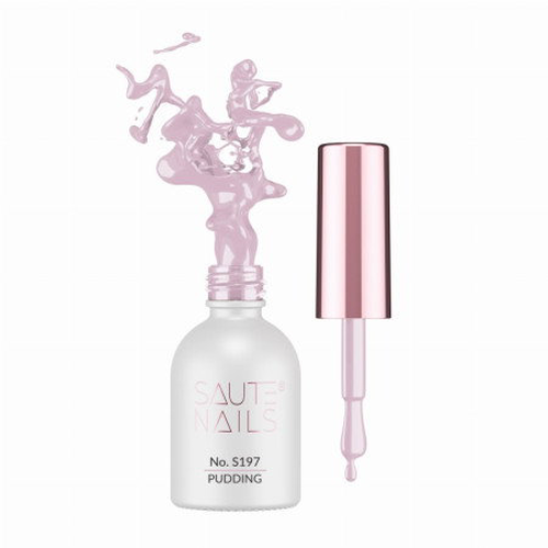 Gelový lak na nehty Saute Nails S197 Puding 8ml