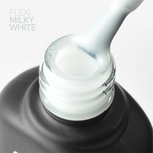 Moyra UV gelový lak Flexi Milky White base coat 10ml