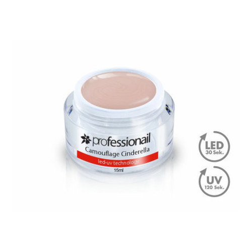 LED-UV GÉL KAMUFLÁŽ CINDERELLA 15ML PROFESSIONAIL™