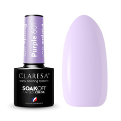 Gel lak CLARESA Purple 601 5ml