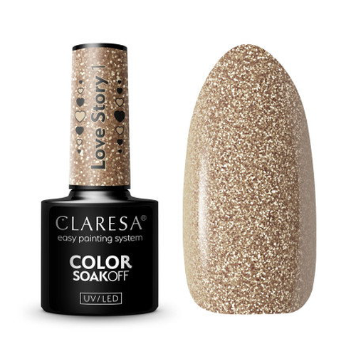 Gel lak CLARESA Love Story 1 5ml