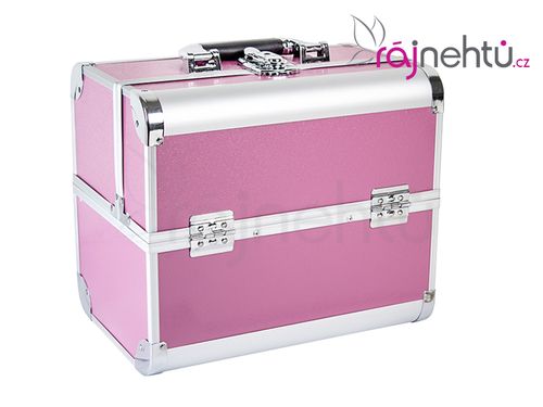 Ráj nehtů Kosmetický kufřík - růžový DELIGHT