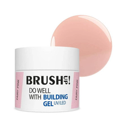 BRUSHUP! Stavební gel UV/LED Fairy Pink 12 g