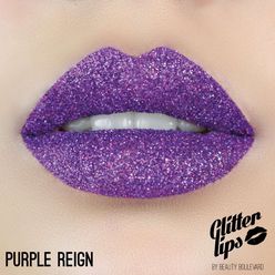 Beauty Boulevard Glitter Lips, voděodolné třpytky na rty - Purple Reign 3,5ml