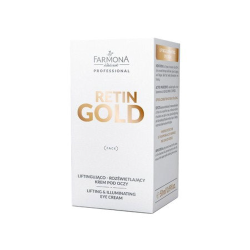 Farmona retin gold liftingový a rozjasňující oční krém 50ml