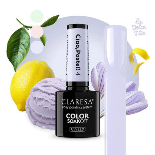 Gel lak CLARESA Ciao Pastel 4 5ml