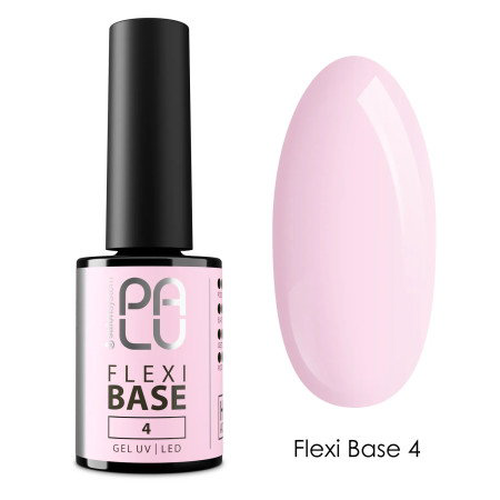 PALU Flexi Base 4 - flexibilní báze na nehty, světle růžová, 11 g