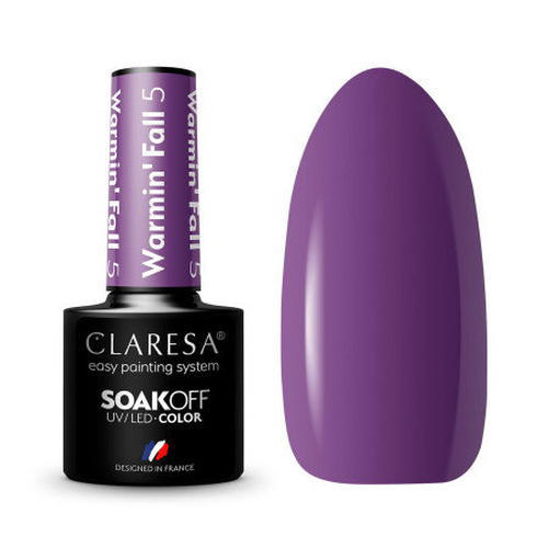 Gel lak CLARESA® Warmin´Fall 5 5ml