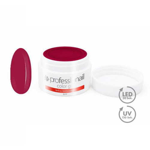 Barevný LED-UV gel 5ml Professionail Fialově Růžový