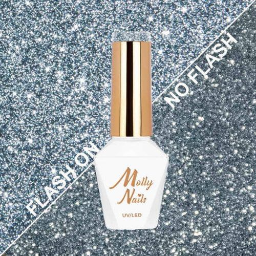 Molly Nails gel lak Flashing Lights Bling it Back HEMA/Di-HEMA Free 8g Nr 567