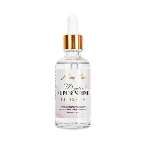 Parfémovaný čistič 3v1 pro výpotek Magic Super Shine Finisher Molly Nails 50 ml
