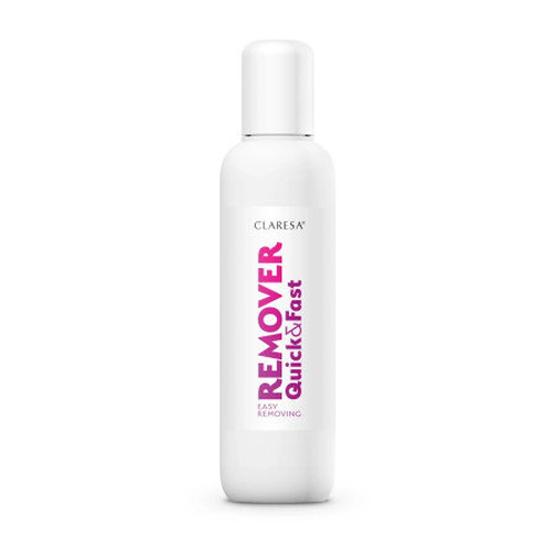 CLARESA Remover Quick & Fast 100 ml - rychlý odstraňovač gelového laku s citrusovou vůní