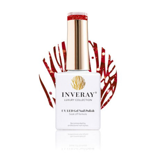 Inveray UV/LED Gel lak N°149 RUBY FLAME 10ml