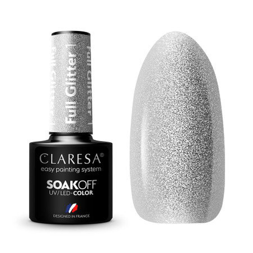 Gel lak CLARESA® Full Glitter 1 5ml