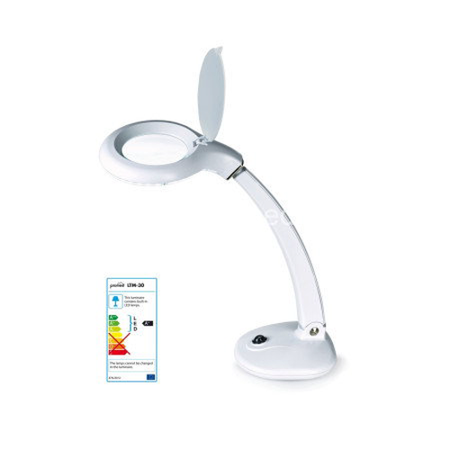 Profesionálna  LED stolová lampa Promed LTM 30 s lupou