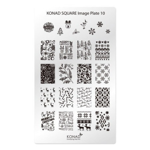 Razicí deska KONAD Square 10