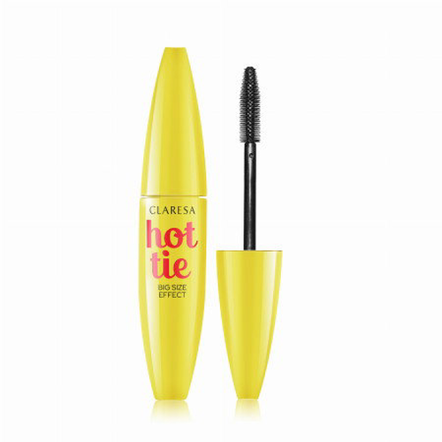 CLARESA HOTTIE Deep Black – maskara predlžujúca a zhusťujúca 12 ml