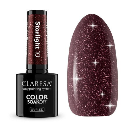 Gel lak CLARESA Starlight 10 5ml