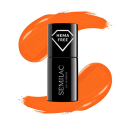 Semilac - gel lak 433 Suporting Orange 7ml