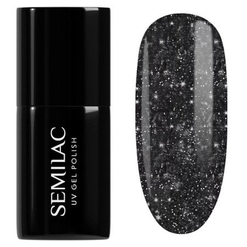 Semilac - gel lak 394 Sparkling Midnight Date 7 ml