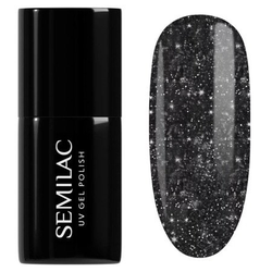 Semilac - gel lak 394 Sparkling Midnight Date 7 ml